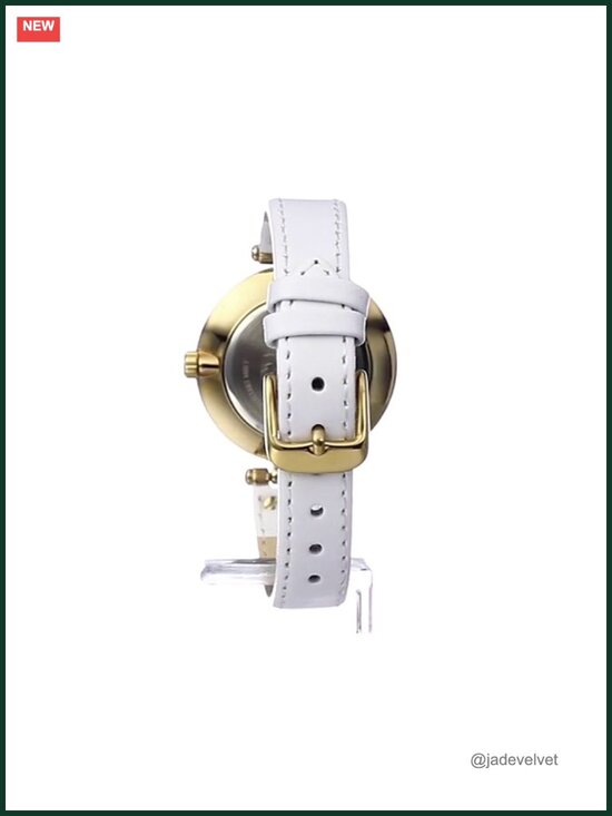 Anne Klein Women\'s Leather Strap Watch Silver White Dial main image 2